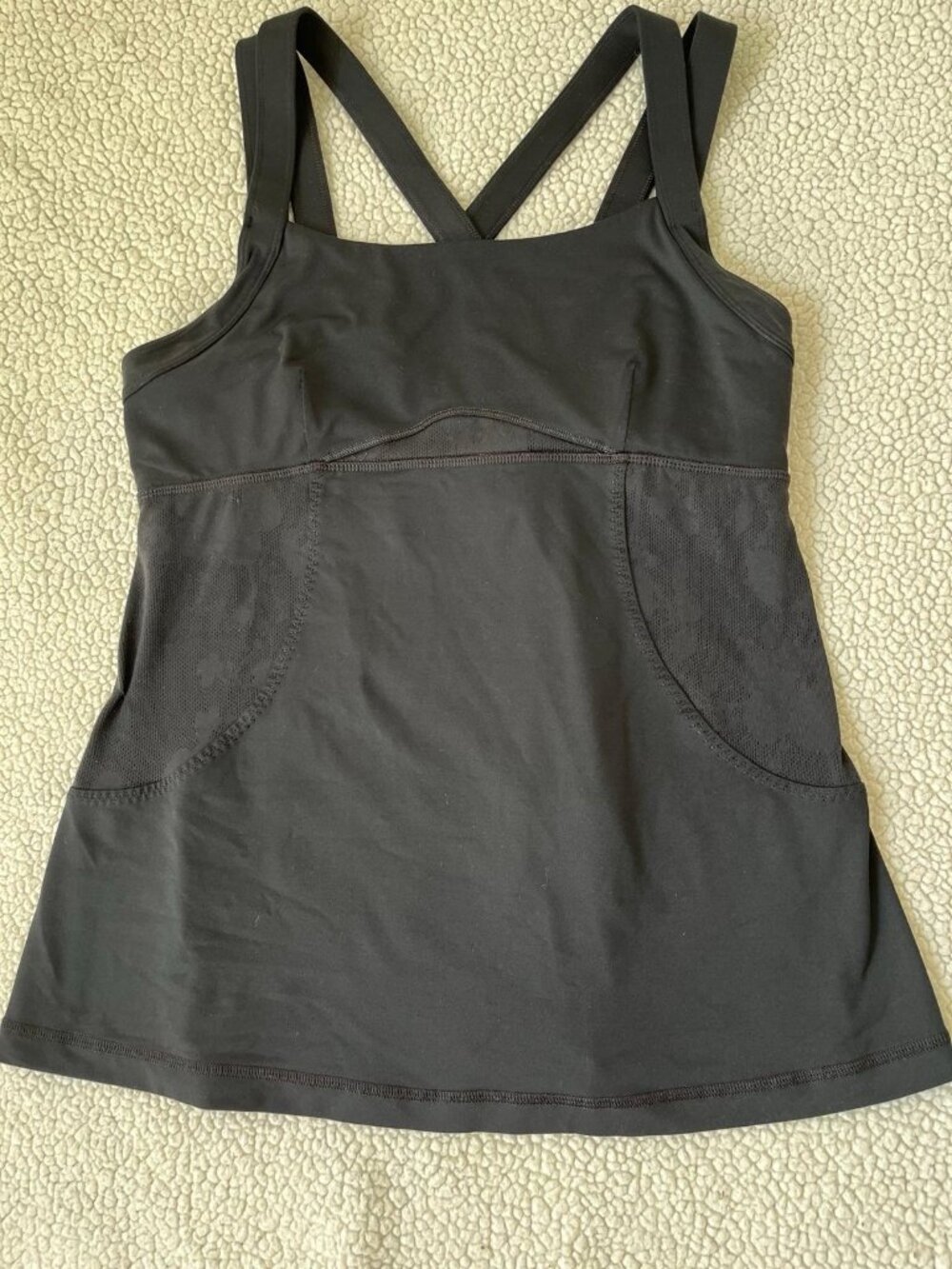 Lululemon Chaturanga Tank Black Size 12